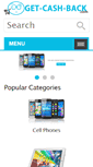 Mobile Screenshot of get-cash-back.com